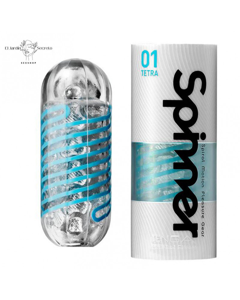 TENGA Spinner Tetra DX 01 Masturbador para tu pene con Giro Interno