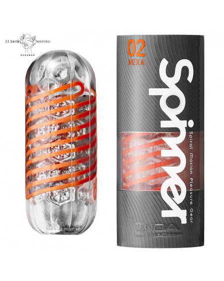 TENGA Spinner EXA 02 Masturbador para tu pene con Giro Interno