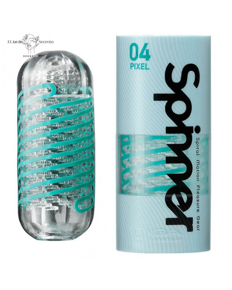 TENGA Spinner PIXEL 04 Masturbador para tu pene con Giro Interno