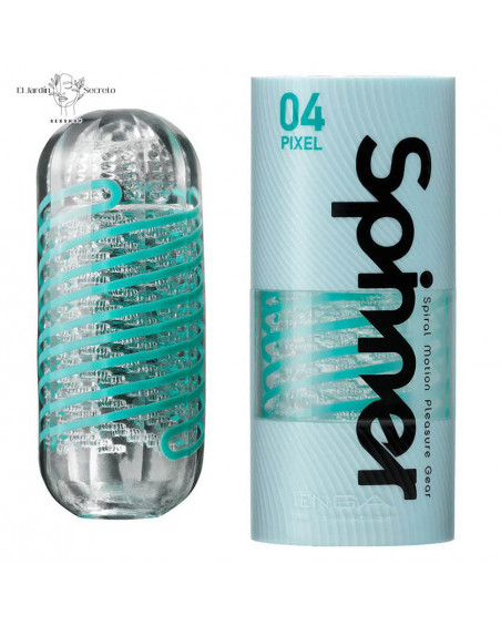 TENGA Spinner PIXEL 04 Masturbador para tu pene con Giro Interno