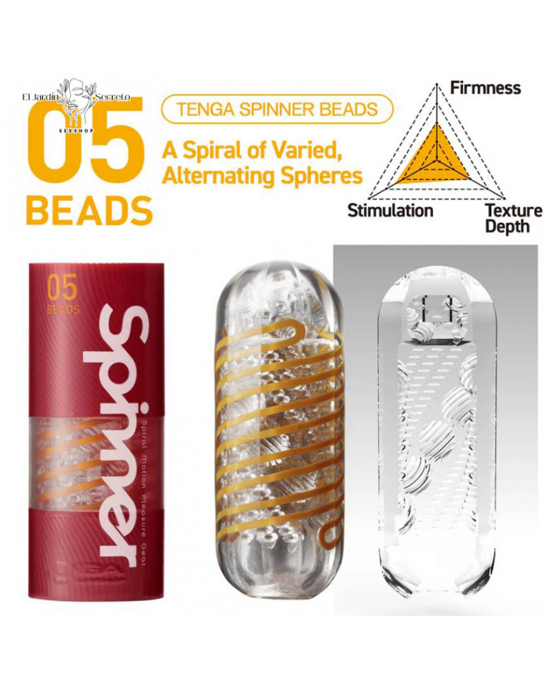 TENGA Spinner BEADS 05 Masturbador para tu pene con Giro Interno
