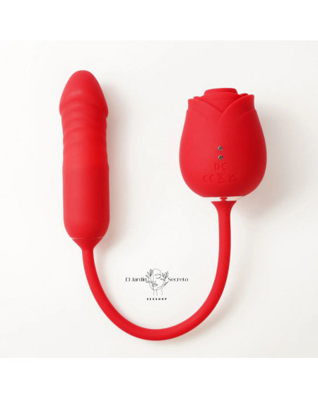 Vibrador Rose Vibrador Inteligente Clítoris y Punto G 🌹 App Control