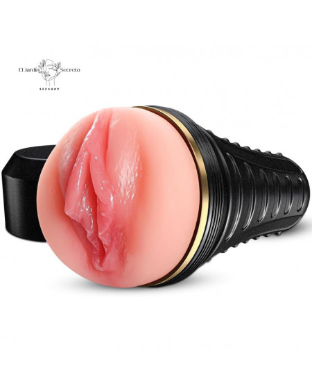 Masturbador para tu Pene Tipo Linterna con Vagina Textura Realista