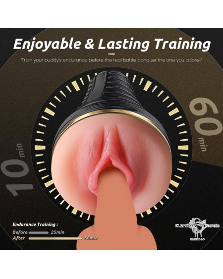 Masturbador para tu pene Masculino Vagina Realista 🔥 Placer Profundo