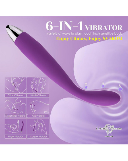 Vibrador Punto G Flexible Placer Intenso para Mujer 💋