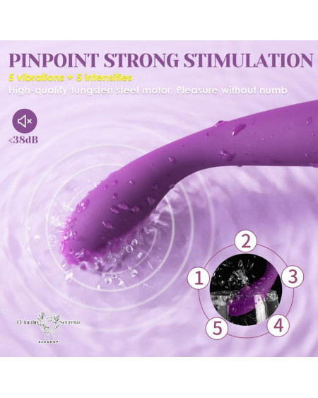 Vibrador Punto G Flexible Placer Intenso para Mujer 💋