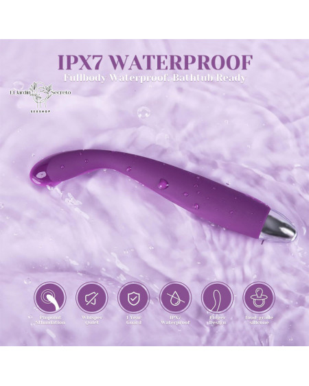 Vibrador Punto G Flexible Placer Intenso para Mujer 💋