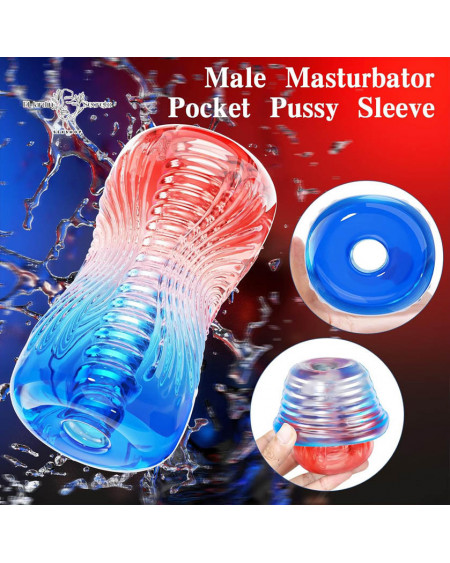 Masturbador para Pene Textura 3D Estimulación Intensa 💦