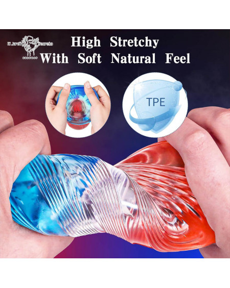 Masturbador para Pene Textura 3D Estimulación Intensa 💦