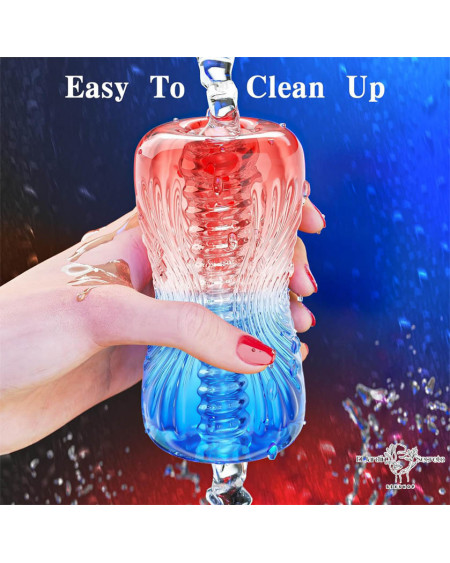 Masturbador para Pene Textura 3D Estimulación Intensa 💦