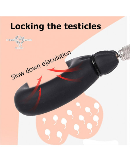 Anillo Inflable Pene testículos ¡Erecciones Extremas y Duraderas! 😈