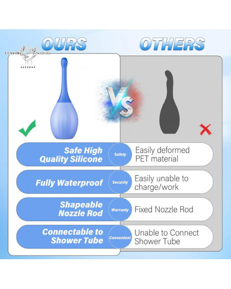 Ducha Anal Antireflujo Premium 🔥 Limpieza Íntima