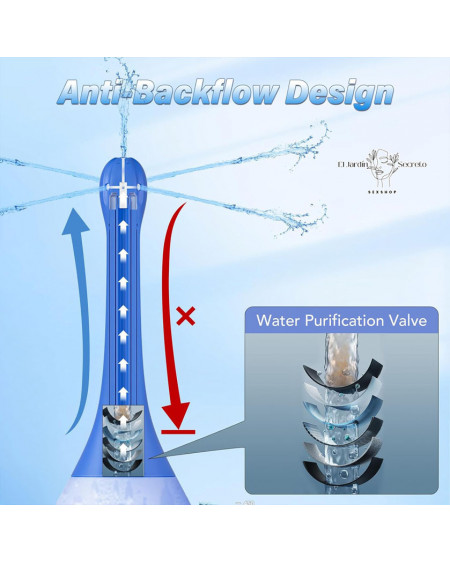 Ducha Anal Antireflujo Premium 🔥 Limpieza Íntima
