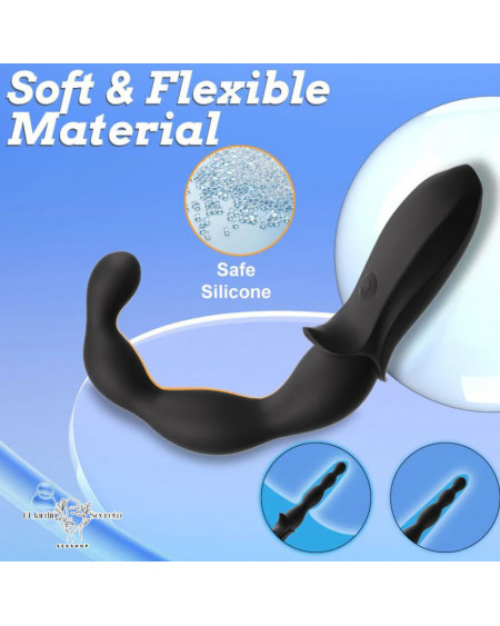 Vibrador Anal con App: Placer a Distancia y Doble Motor 🍑