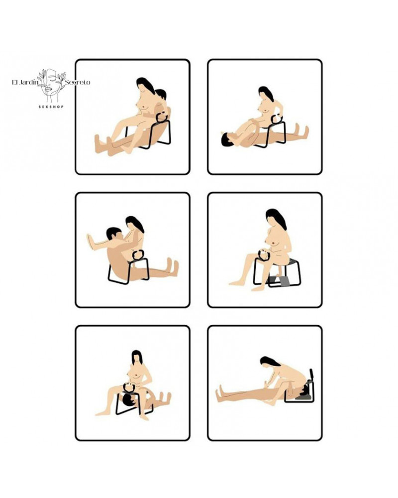 Silla Sexual BDSM Taburete para masturbación y Posiciones Sexuales