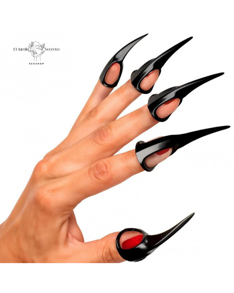 Kit de 10 Garras BDSM de Acero Inoxidable Fetiche Premium