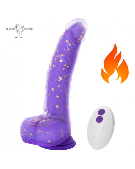 Vibrador 25cm Realista Empuje Jelivoy Tracys Calor y Realismo Punto G