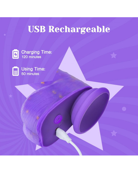 Vibrador Realista de Empuje Realismo Punto G y Calor Térmico 🔥