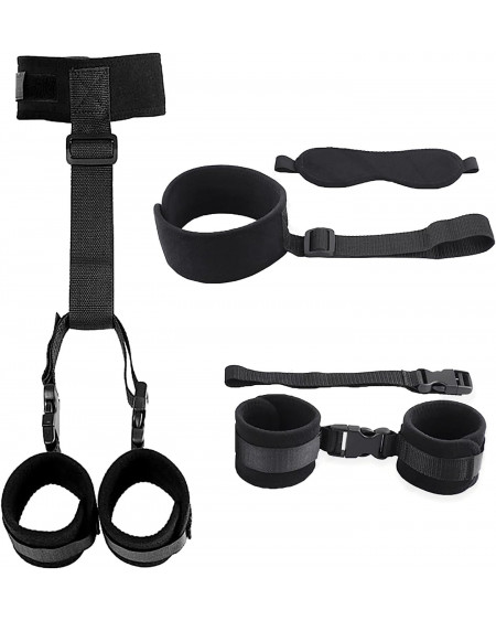 Kit BDSM Cuello a Muñeca Ajustable para Parejas ⛓️🔥
