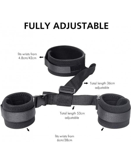 Kit BDSM Cuello a Muñeca Ajustable para Parejas ⛓️🔥