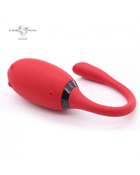 Vibrador para Clítoris y Punto G con Aplicación Fugu Red Magic Motion