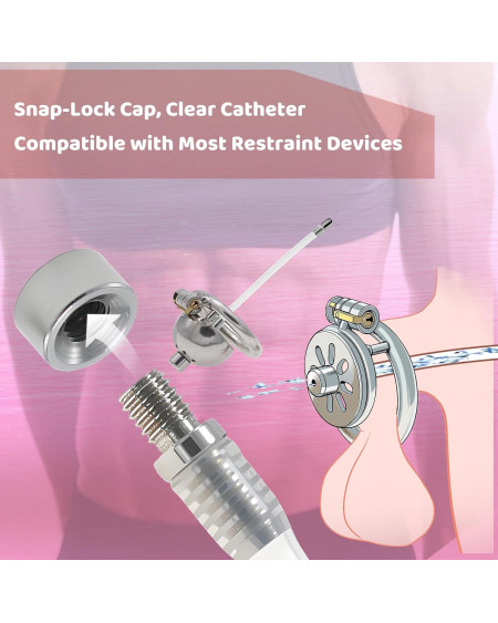 Sonda Uretral de Acero Inoxidable BDSM Masculino