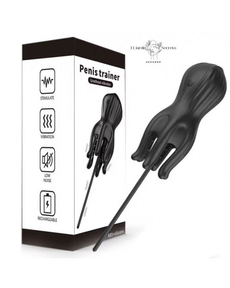 Vibrador Masculino con Sonda para Uretra BDSM Estimulador Prostático