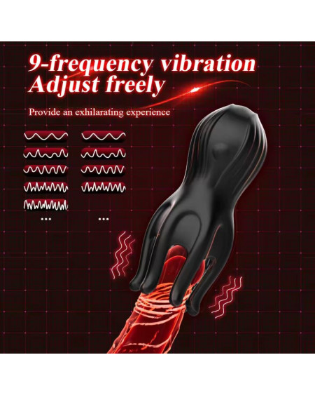 Vibrador Masculino con Sonda para Uretra BDSM Placer Extremo