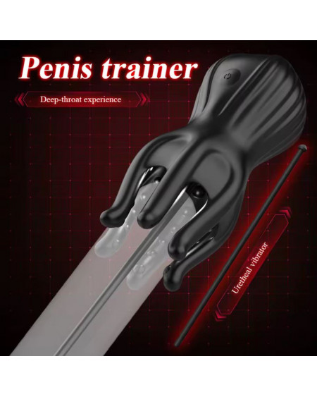 Vibrador Masculino con Sonda para Uretra BDSM Placer Extremo