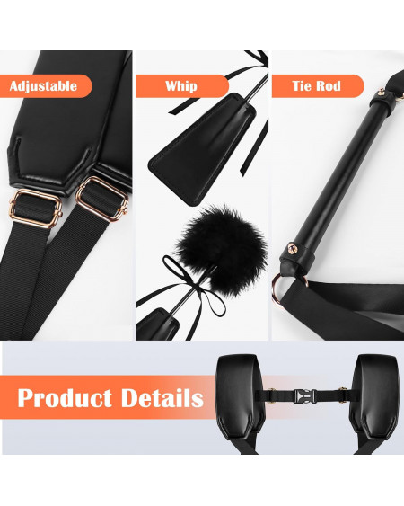 Kit BDSM Arnés Sexual Estilo Perrito Bondage Parejas