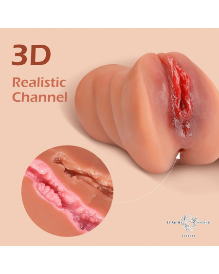 Masturbador para tu pene sexo vagina anal y oral realista