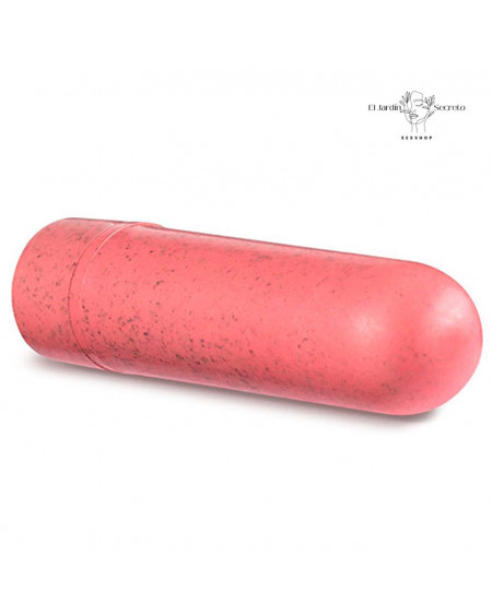 Bala Vibrador Biodegradable Eco Rechargeable Bullet Coral Blush