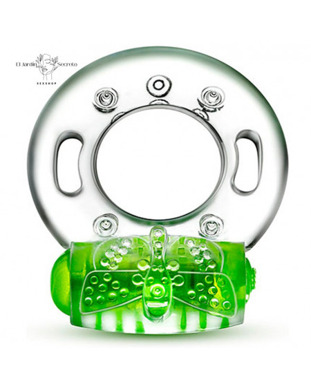 Anillo Vibrador Para Pene con estimulador Clítoris Arouser Vibrating C-Ring Green