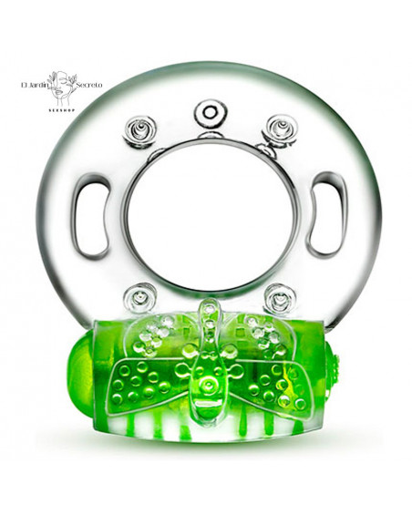 Anillo Vibrador Para Pene con estimulador Clítoris Arouser Vibrating C-Ring Green