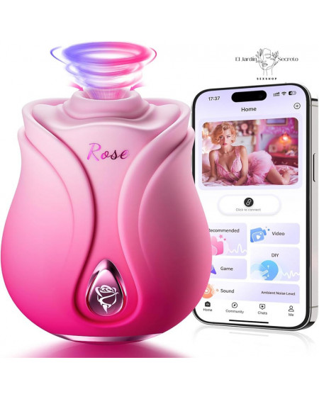 Succionador de Clítoris vibrador para clítoris Vibración Extrema y App Remota