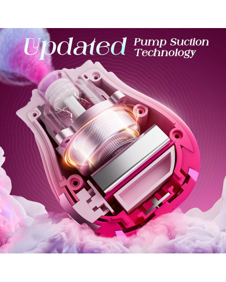 Succionador de Clítoris Rosa 10 Modos de Vibración y Succión Viral 🔥