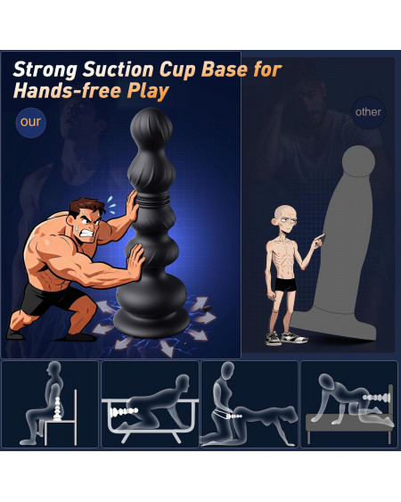 Plug Anal con Vibrador de Próstata y App 🔥 Juguete Sexual Adulto