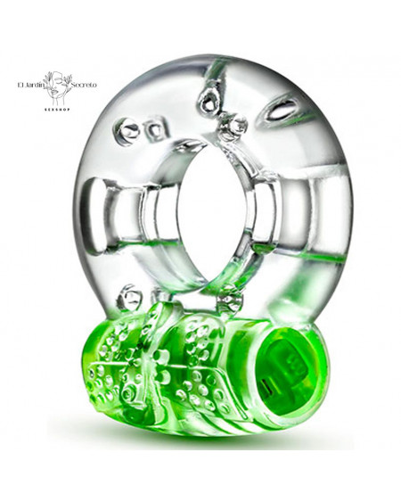 Anillo Vibrador Para Pene con estimulador Clítoris Arouser Vibrating C-Ring Green