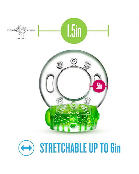 Anillo Vibrador Para Pene con estimulador Clítoris Arouser Vibrating C-Ring Green