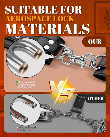 Kit Bondage BDSM 11 Piezas 🖤 Ataduras y Sex Shop México