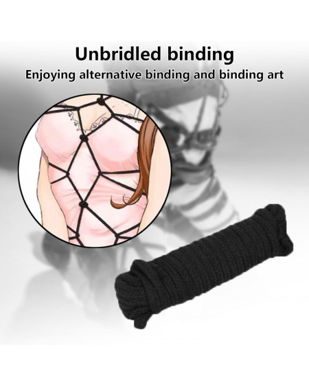 Kit BDSM 7 Piezas ⛓️ Set Bondage Ataduras Parejas México