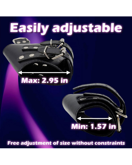 Puños de Bondage Premium 🔥 Set de Restricción para Parejas