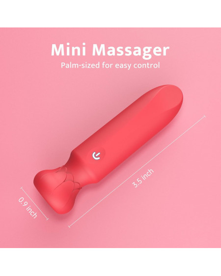 💄 Vibrador Bala Labial Clítoris 10 Modos | Envío Discreto México 🇲🇽