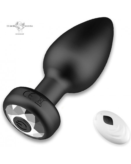 🍑 Plug Anal Vibrador con Control Remoto | Envío Discreto México
