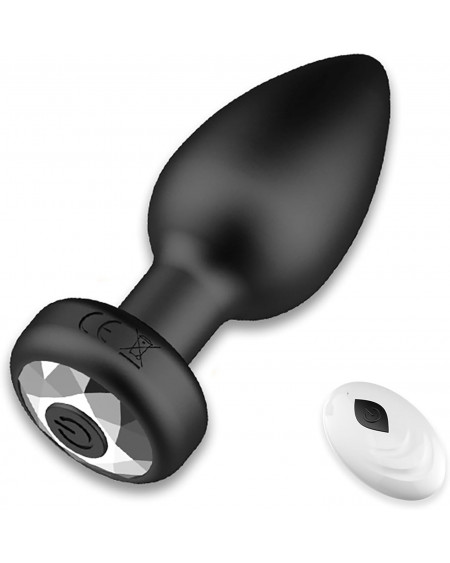 🍑 Plug Anal Vibrador con Control Remoto | Envío Discreto México