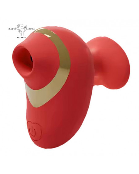 Succionador y Vibrador para Clítoris Heart Shaped Suction Massager