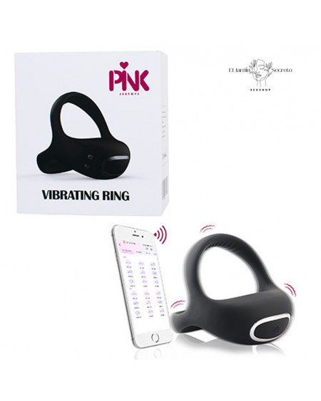 Anillo con vibración Para Pene The Boss Vibrating Ring App