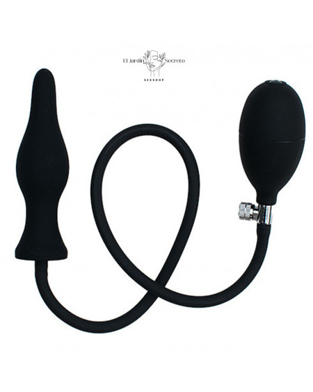 Plug Inflable Anal 12cm Inflatable Anal Plug 2 Pink Sex Toys