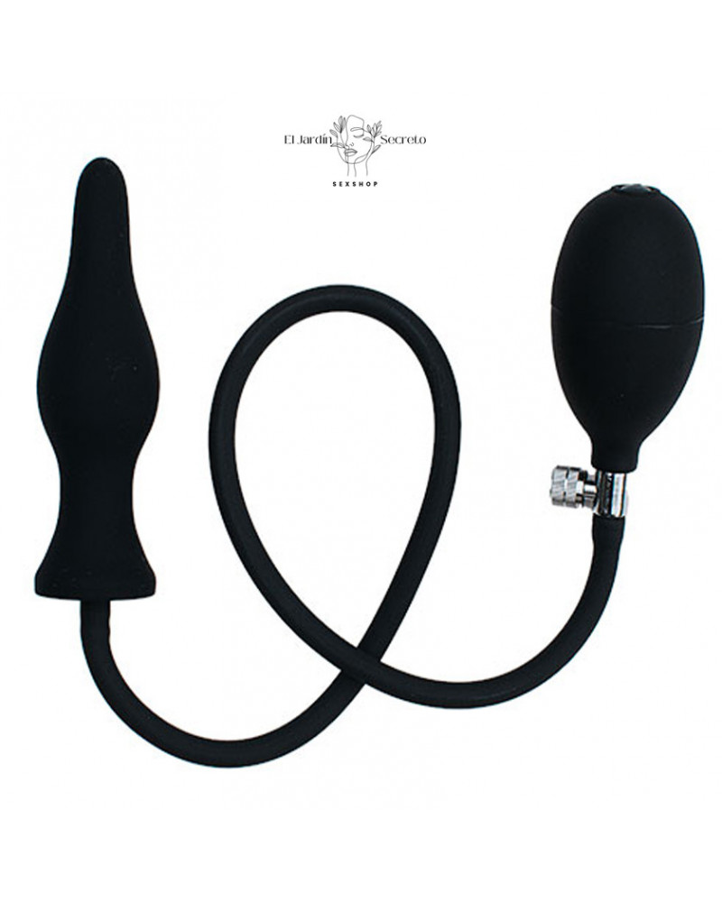 Plug Inflable Anal 12cm Inflatable Anal Plug 2 Pink Sex Toys