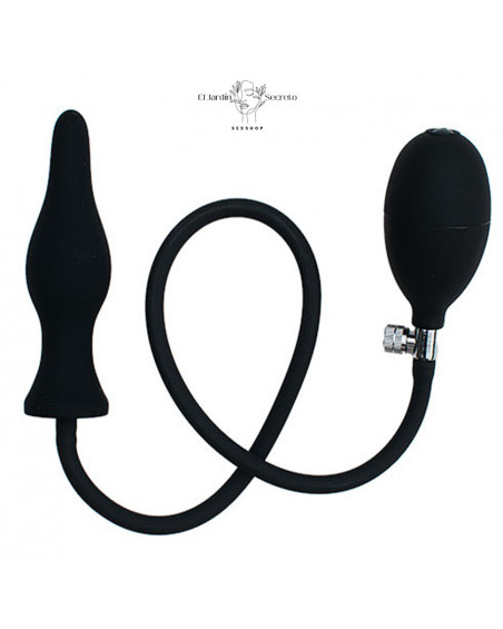 Plug Inflable Anal 12cm Inflatable Anal Plug 2 Pink Sex Toys